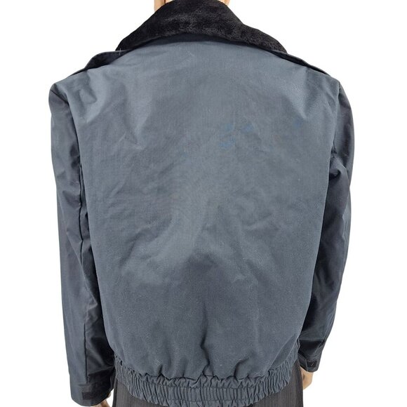 Flying Cross Vintage Police Jacket With Faux Fur Collar, Men's 46R - Picture 3 of 14